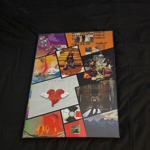Kanye West Album Collage Canvas